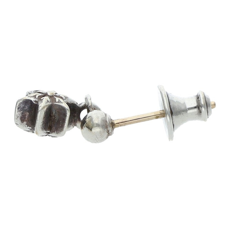 Chrome Hearts TNY STR DRP 1 Tiny Star Drop Silver Earring