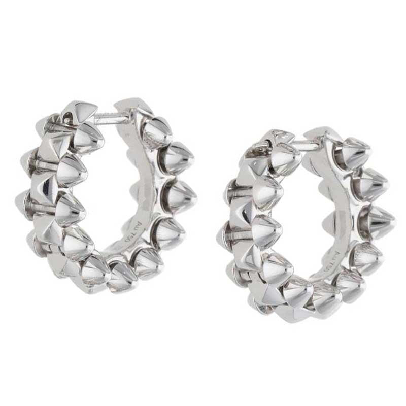 Cartier 750 White Gold Clash de Cartier Earrings