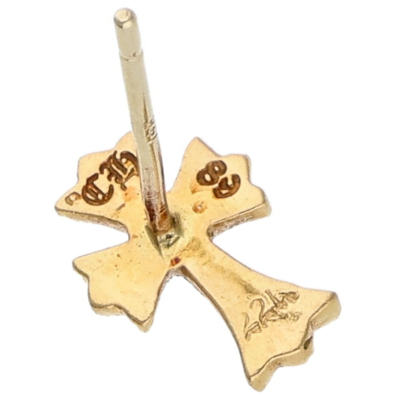 Chrome Hearts 22K CH Cross Fat Pave Diamond Earring