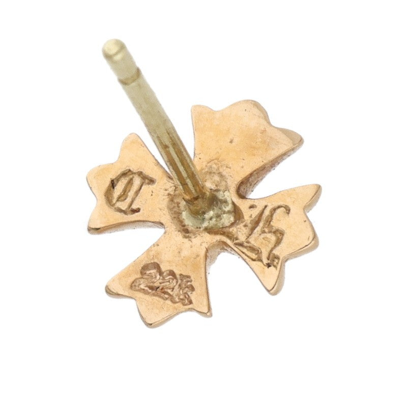 Chrome Hearts 22K 1-Diamond Plus Stud Earring Multi
