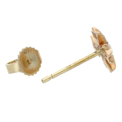 Chrome Hearts 22K 1-Diamond Plus Stud Earring Multi