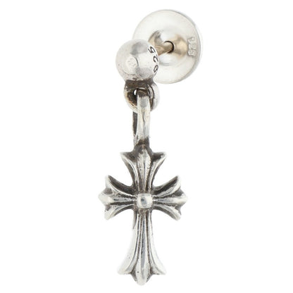 Chrome Hearts Stack CH Cross Drop Silver Earring