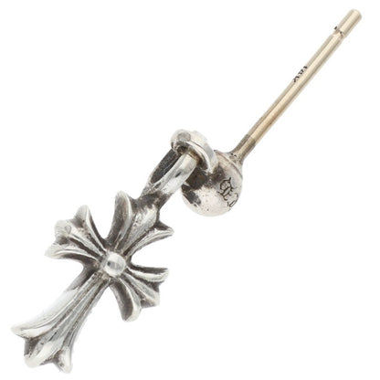 Chrome Hearts Stack CH Cross Drop Silver Earring