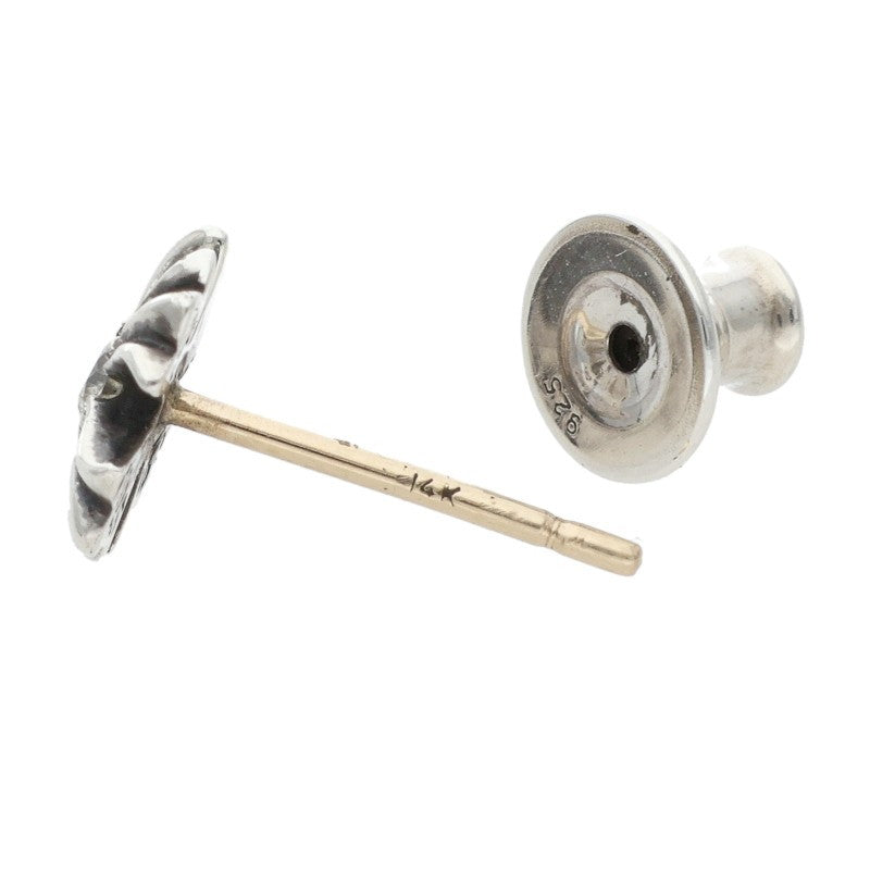 Chrome Hearts No2 CH Plus Stud 1-Diamond Earring Multi