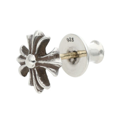 Chrome Hearts No2 CH Plus Stud Silver Earring