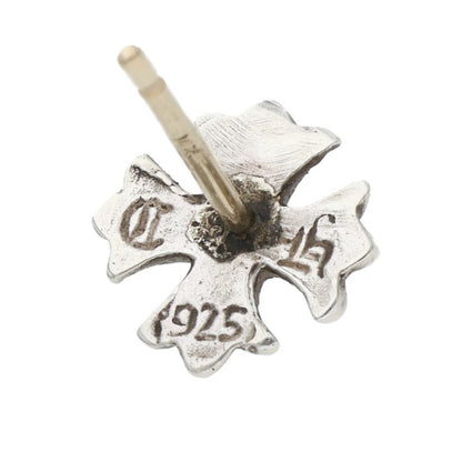 Chrome Hearts No2 CH Plus Stud Silver Earring