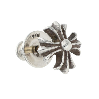 Chrome Hearts No2 CH Plus Stud Silver Earring