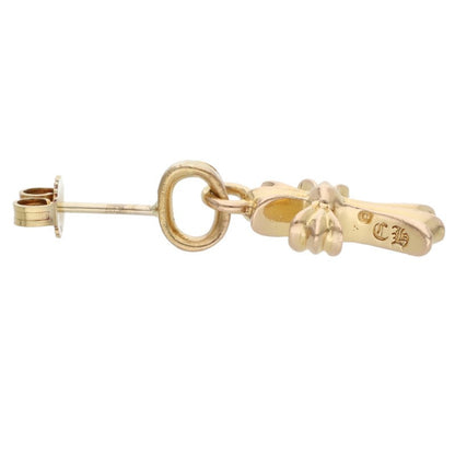 Chrome Hearts 22K Baby Fat Drop Gold Earring