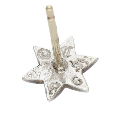 Chrome Hearts Star Stud 1 Diamond Silver Single Earring