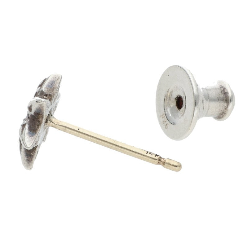 Chrome Hearts Star Stud 1 Diamond Silver Single Earring