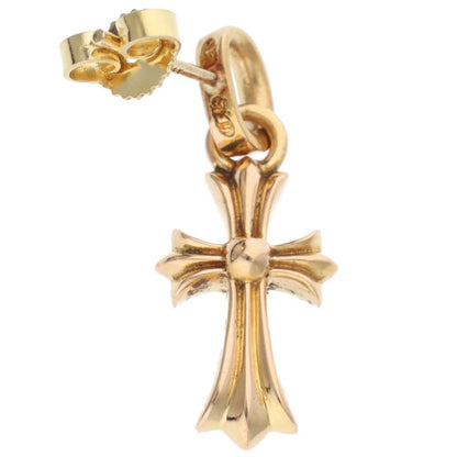 Chrome Hearts 22K Pave Diamond Baby Fat Gold Earring