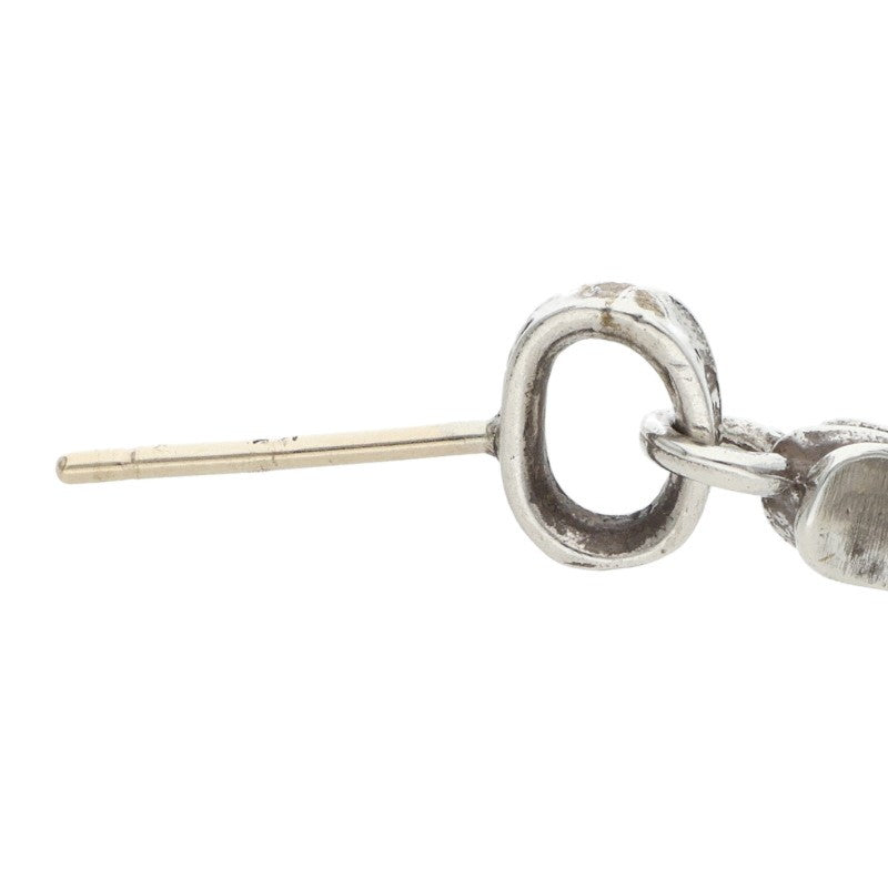 Chrome Hearts Babyfat Drop Silver Earring