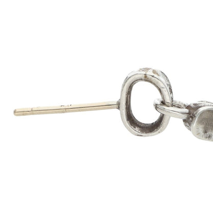 Chrome Hearts Babyfat Drop Silver Earring