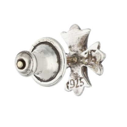 Chrome Hearts No2 CH Plus Stud 1-Diamond Earring