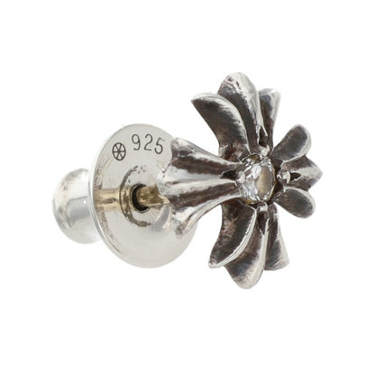 Chrome Hearts No2 CH Plus Stud 1-Diamond Earring