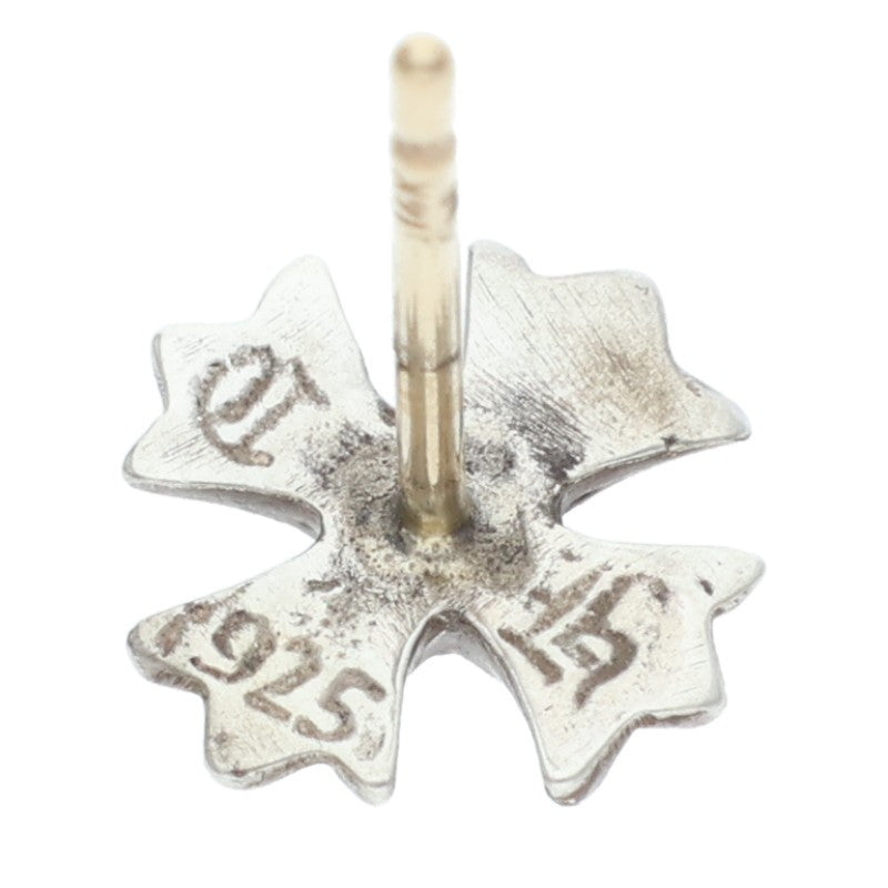 Chrome Hearts No2 CH Plus Stud Silver Earring