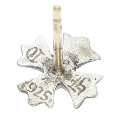 Chrome Hearts No2 CH Plus Stud Silver Earring