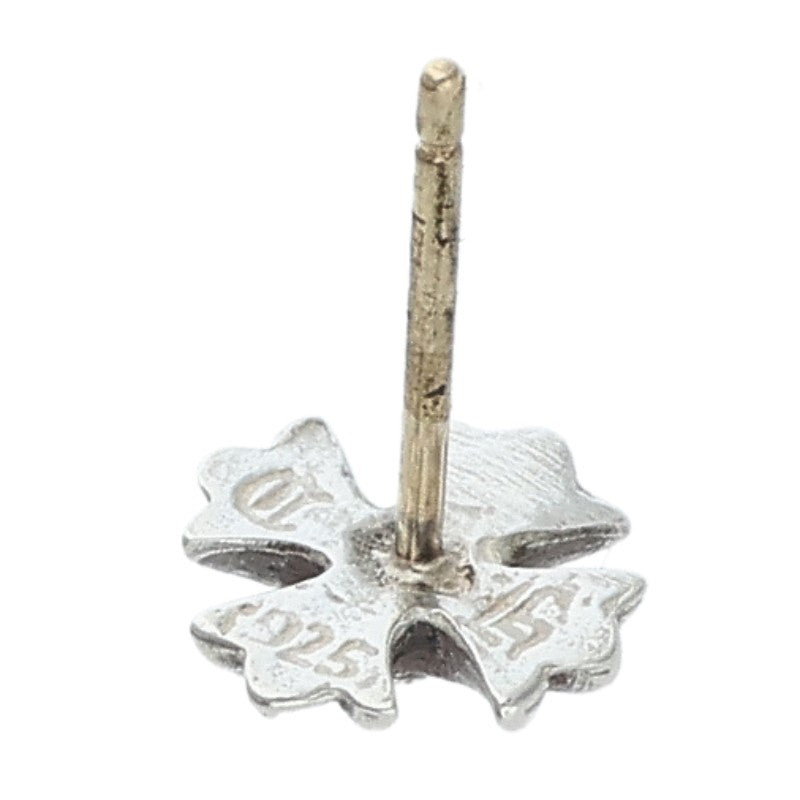 Chrome Hearts No2 CH Plus Stud Single Silver Earring