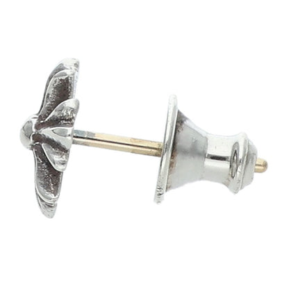 Chrome Hearts No2 CH Plus Stud Single Silver Earring