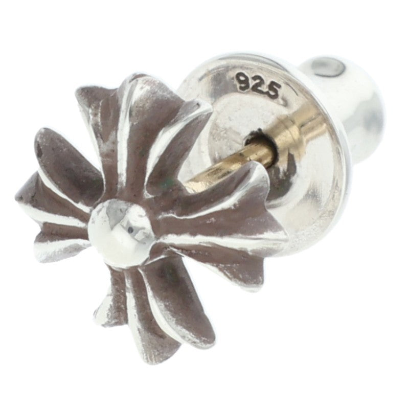 Chrome Hearts No2 CH Plus Stud Silver Earring