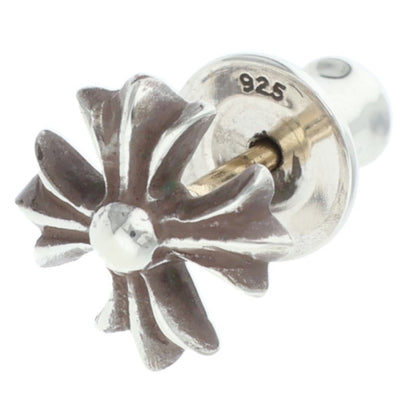 Chrome Hearts No2 CH Plus Stud Silver Earring