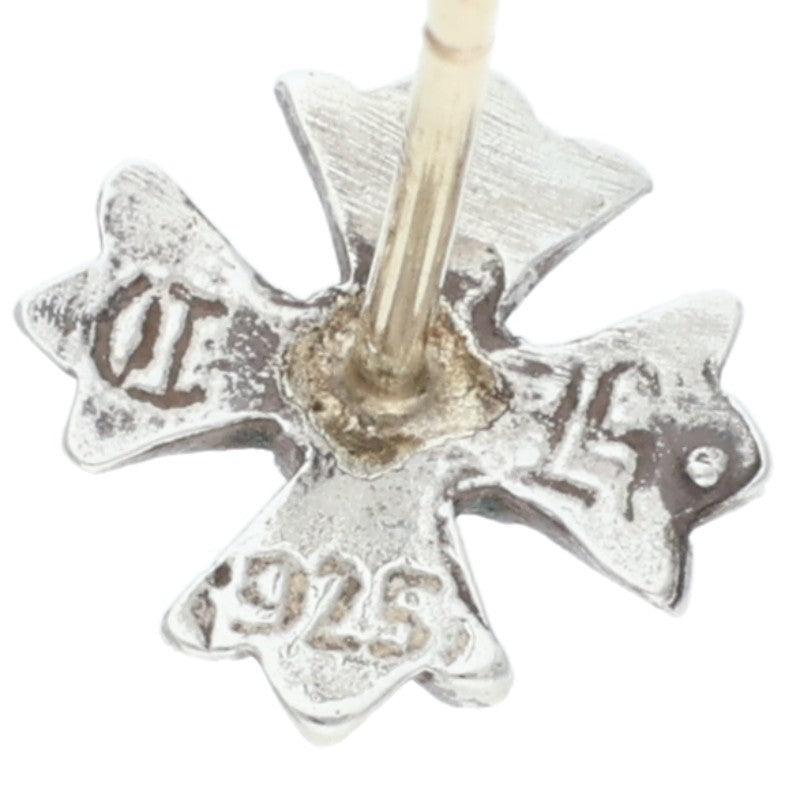 Chrome Hearts No2 CH Plus Stud Silver Earring