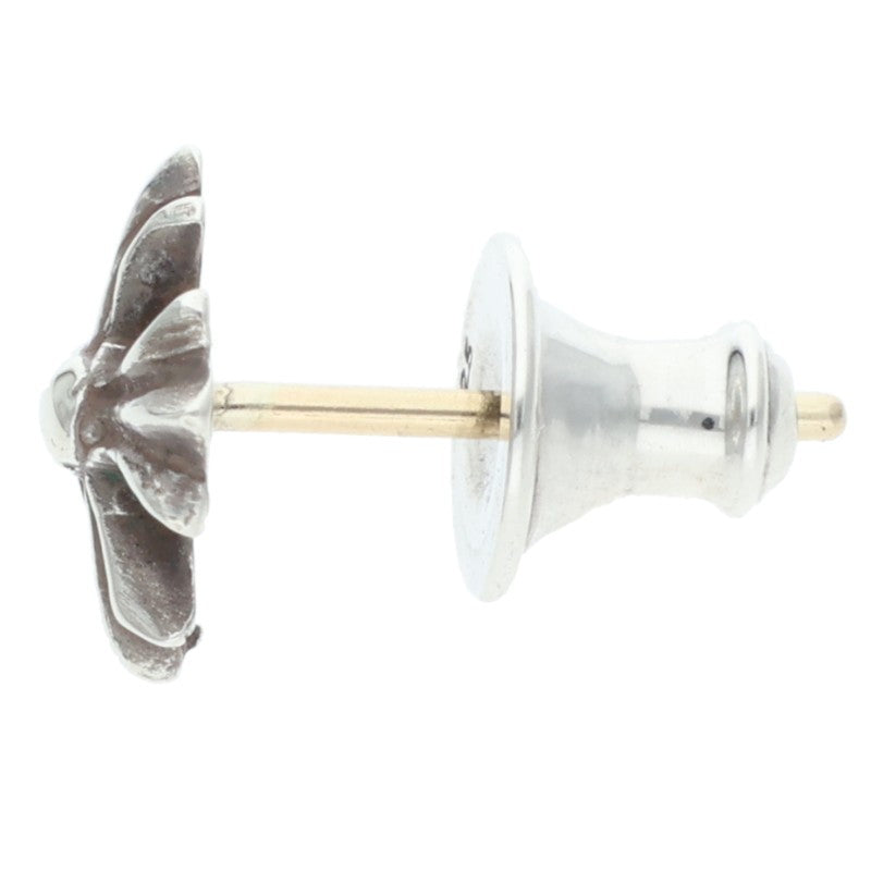Chrome Hearts No2 CH Plus Stud Silver Earring