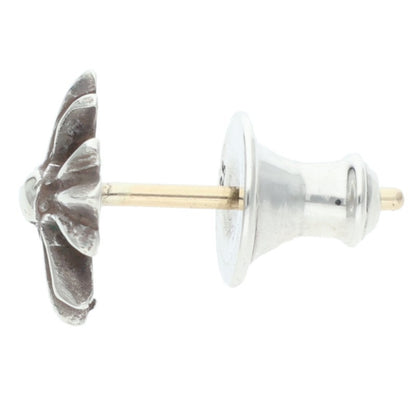 Chrome Hearts No2 CH Plus Stud Silver Earring