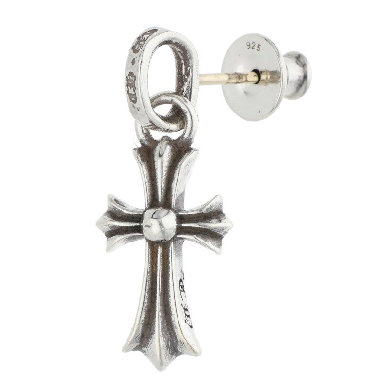 Chrome Hearts Baby Fat Drop Silver Earring Single