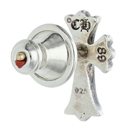 Chrome Hearts CH CRSS 2 FAT Stud Earring Silver