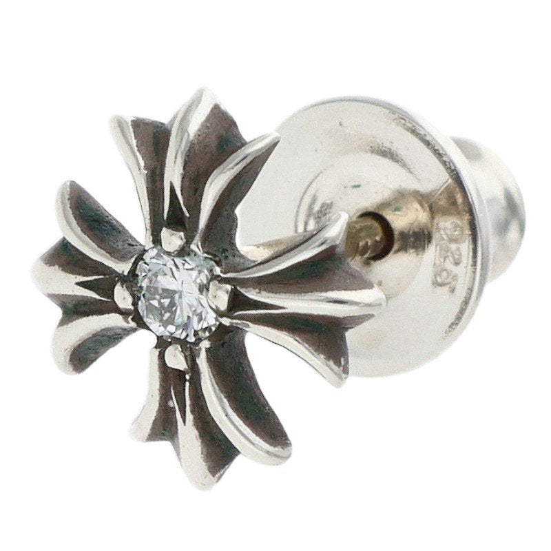 Chrome Hearts No2 CH Plus Stud 1 Diamond Silver Multi