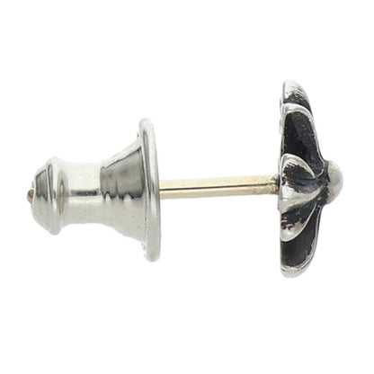 Chrome Hearts No2 CH Plus Stud Silver Earring