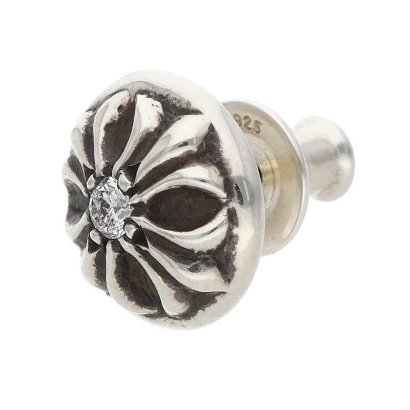 Chrome Hearts Cross Ball Stud Earring