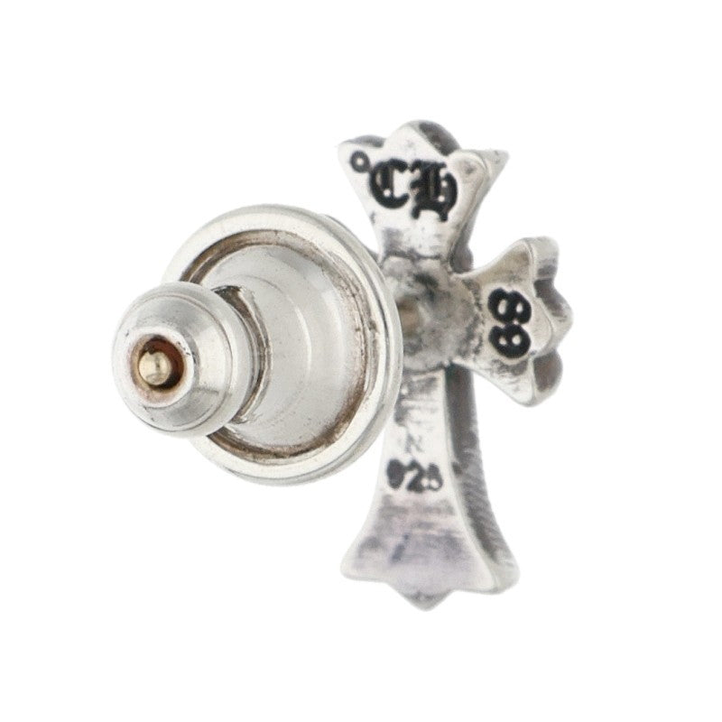 Chrome Hearts CH Cross Fat Stud Silver Earring