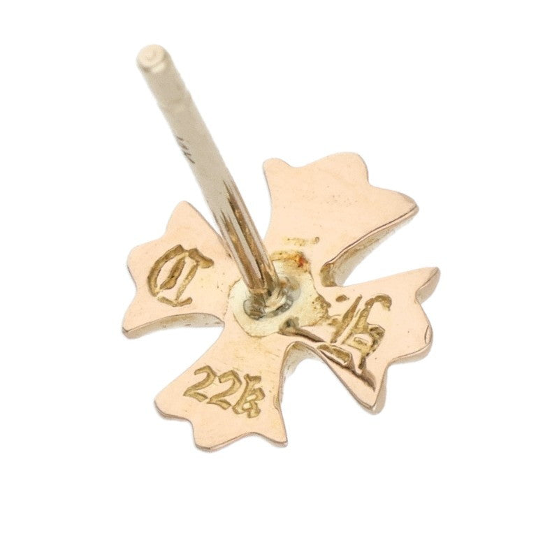 Chrome Hearts 22K 1 Diamond Plus Stud Earring