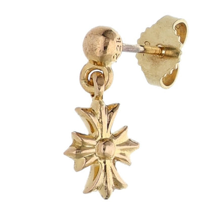 Chrome Hearts Tiny 22K Gold Drop Earring
