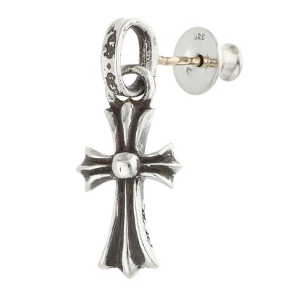 Chrome Hearts Baby Fat Drop Silver Earring