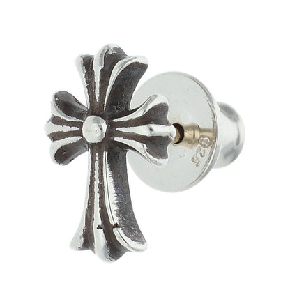 Chrome Hearts CH Cross Fat Stud 925 Silver Single Earring