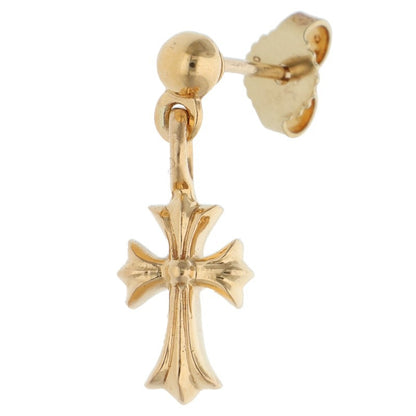 Chrome Hearts 22K DRP STCK CH CRS Stack CH Gold Earring