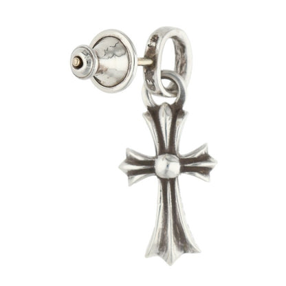 Chrome Hearts Baby Fat Drop Silver Single Earring