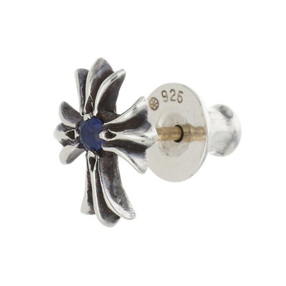 Chrome Hearts No2 CH CRS SAP 1 Sapphire Stud Earring