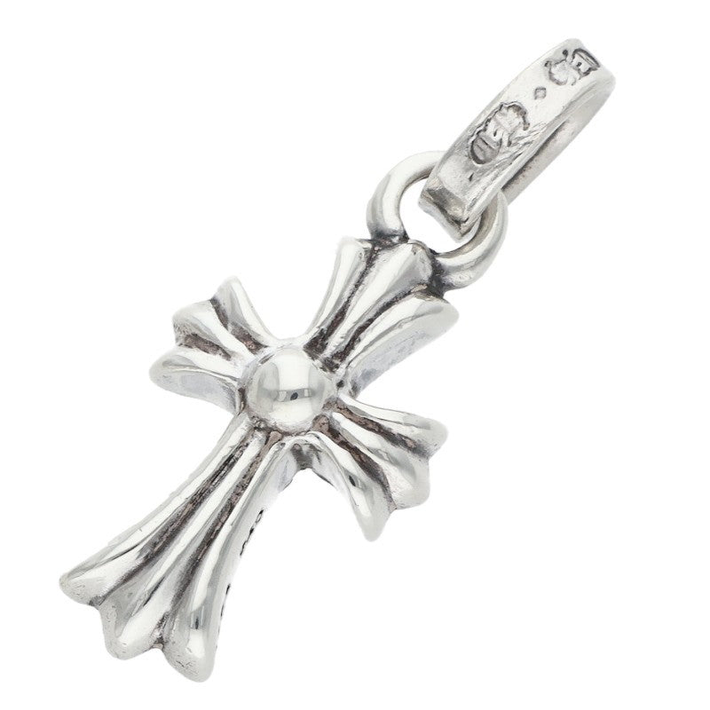 Chrome Hearts Baby Fat Pave Diamond Silver Earring