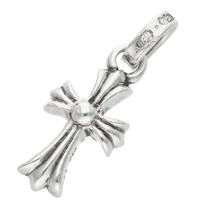 Chrome Hearts Baby Fat Pave Diamond Silver Earring
