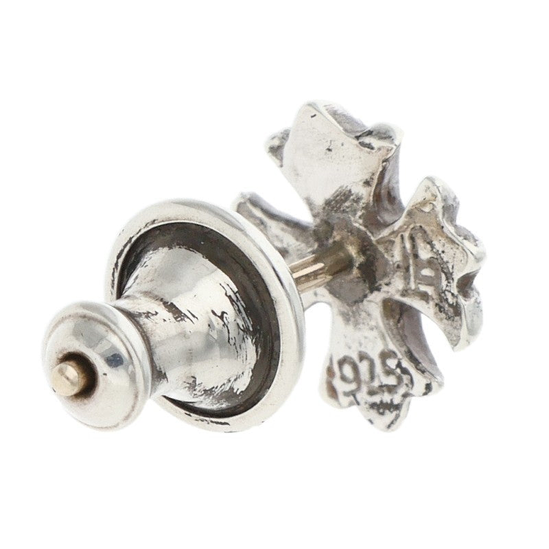 Chrome Hearts No2 CH Plus Stud Silver Earring