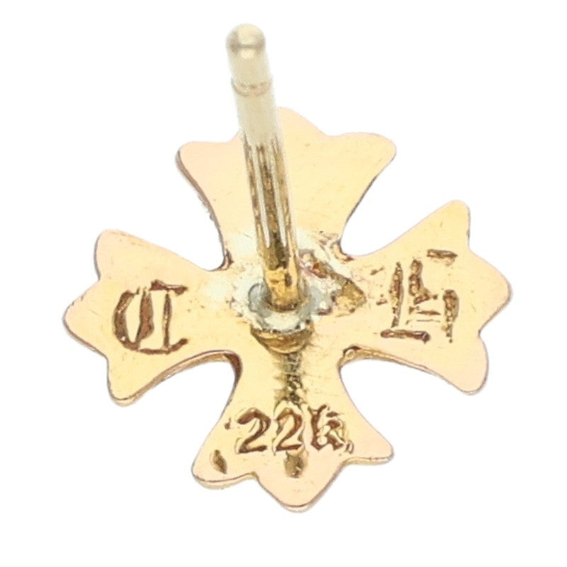 Chrome Hearts 22K No2 CH PLS DIA 1-Diamond Earring