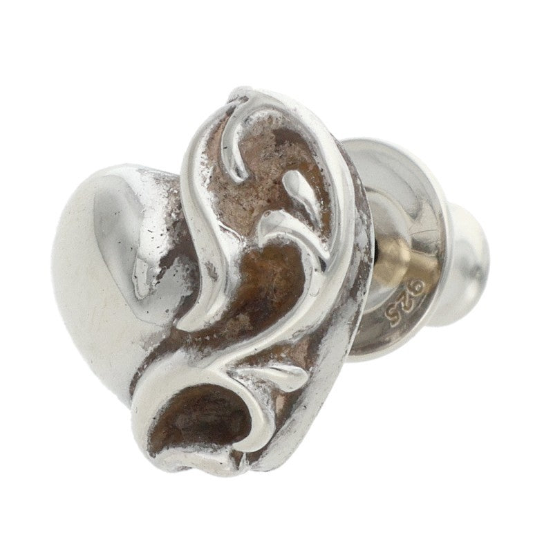 Chrome Hearts STUD HEART Stud Earring 14K/925 Silver