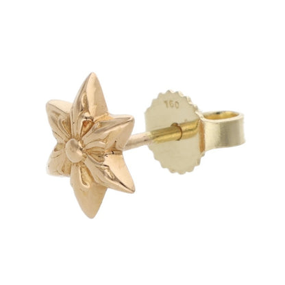 Chrome Hearts 22K Star Stud Gold Single Earring
