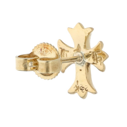 Chrome Hearts 22K Old No2 CH Cross Stud Single Earring