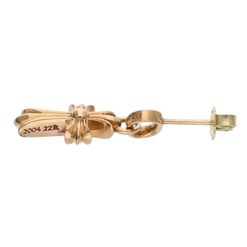 Chrome Hearts 22K BBY F PPRCHN Baby Fat Drop Earring