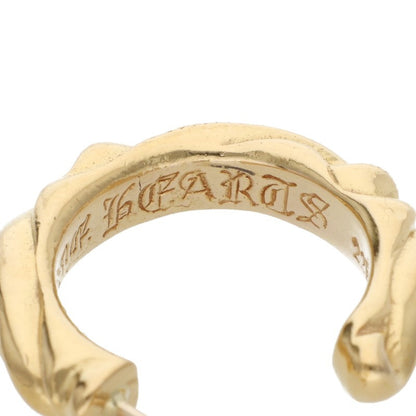 Chrome Hearts 22K Scroll Hoop Earring